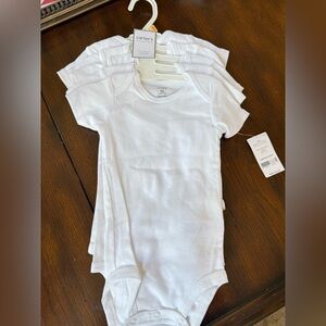 NWT Carters 5 pack short sleeve bodysuits size 12 months